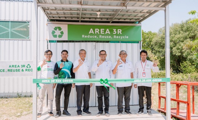 Officially Operated, 3R Area of JIIPE Gresik SEZ Contribute to Waste Reduction
