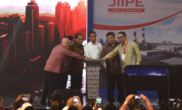 JIIPE Gresik's First Integrated Industrial Area in Indonesia, Officially Opened by Indonesian President Joko Widodo