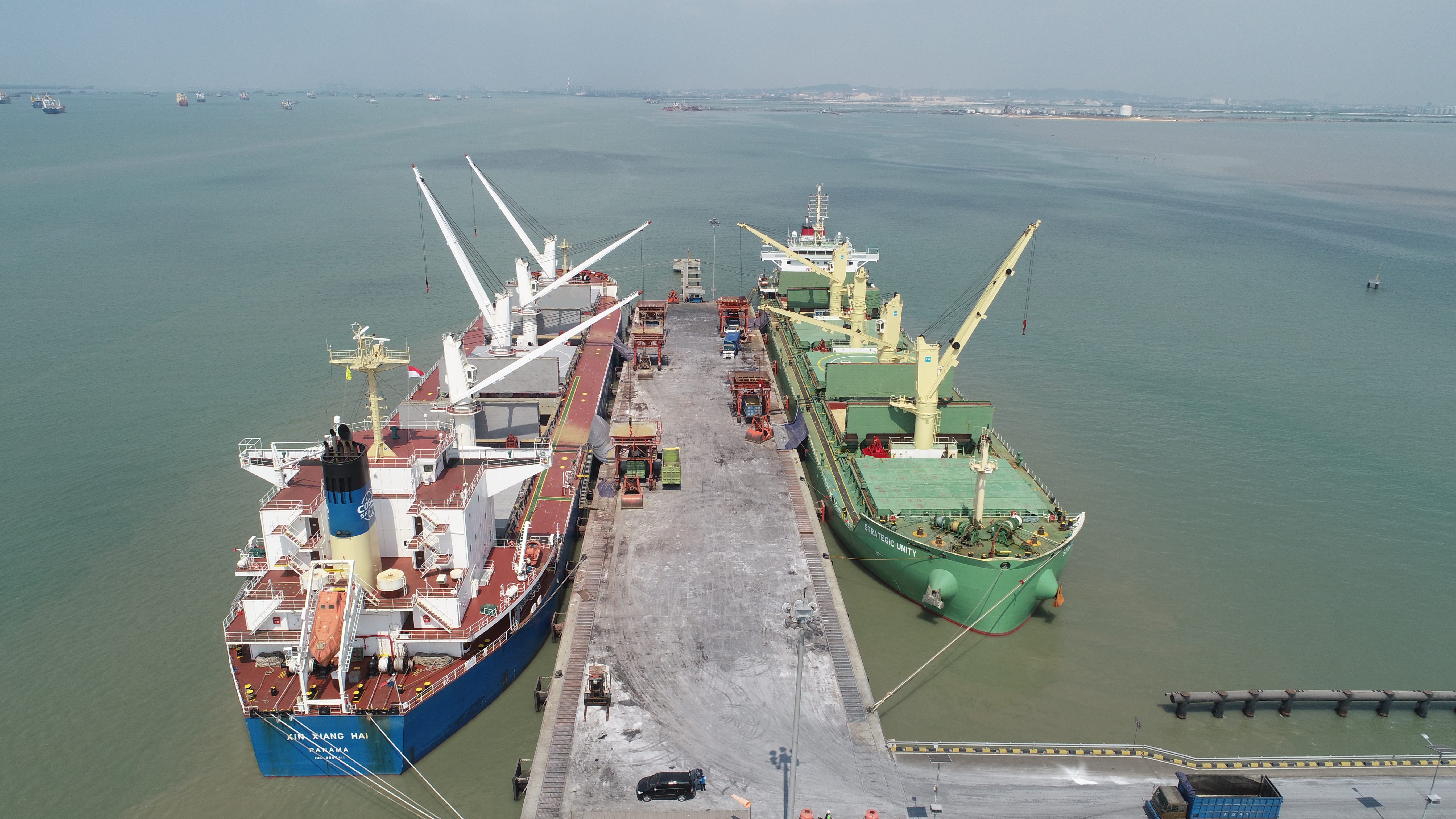 Ships increasingly crowded, Manyar Port Capacity Increased 3 times
