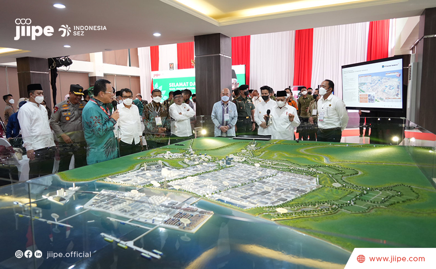 Visiting the JIIPE Industrial Area in Gresik, Vice President of the Republic of Indonesia Expects Increased Investment